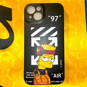 Bart Simpson The Simpsons iPhone 13 Protective Case NWT